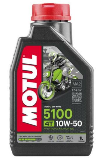 Ulei de motor pentru motociclete MOTUL 5100 4T 10W-50, 1 Litru