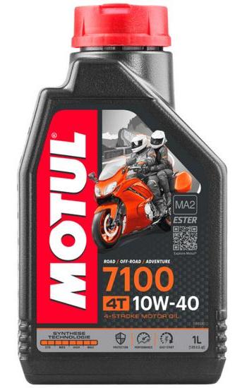 Ulei de motor pentru motociclete MOTUL 7100 10W40 4T - 1L