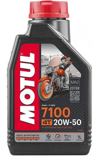 Ulei de motor pentru motociclete MOTUL 7100 4T, 20W50, 1 litru