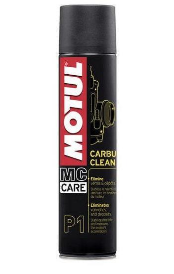 Soluție pentru curățarea carburatorului MOTUL P1 Carbu Clean, 400 ml