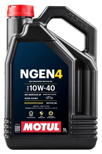 Ulei de motor MOTUL NGEN4 10W-40, 5 litri
