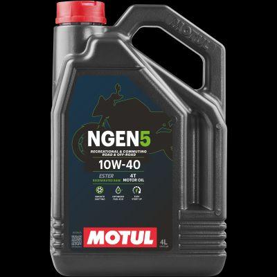 Ulei de motor pentru motociclete MOTUL NGEN 5 10W-40, 4T, 4 litri