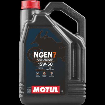 Ulei de Motor pentru Motociclete MOTUL NGEN 7 15W-50 4T - 4 Litri