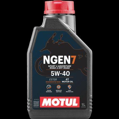 Ulei de motor pentru motocicletă MOTUL NGEN 7 5W-40 4T, 1L