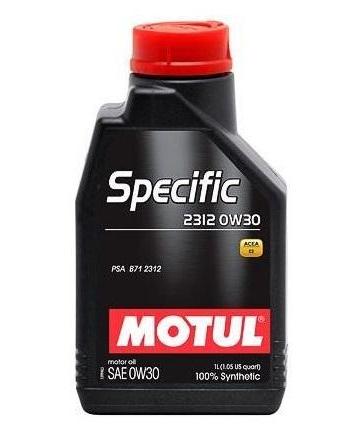 Ulei de motor sintetic MOTUL SPECIFIC 2312 0W30 - 1 litru