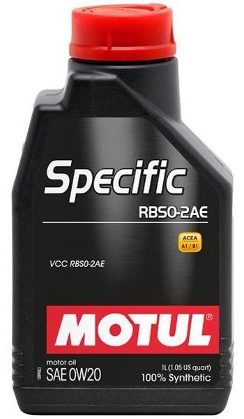 Ulei de motor sintetic MOTUL SPECIFIC RBS0-2AE 0W20, 1 litru