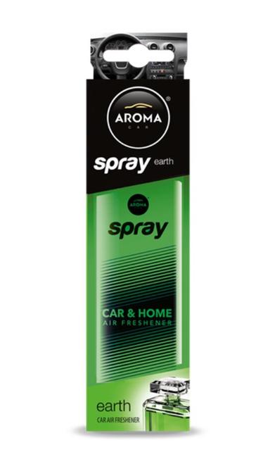 Odorizant Auto Aroma Car MTM63169, Spray cu Pompiță, Parfum Earth