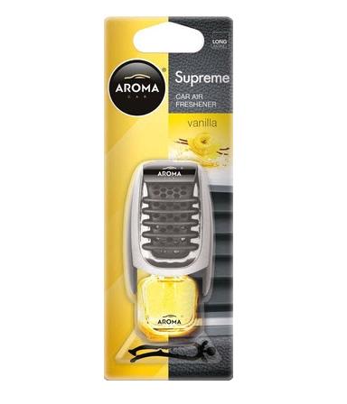 Odorizant Auto MTM Aroma Car Supreme Slim, Aromă Vanilie, 8 ml, MTM92045