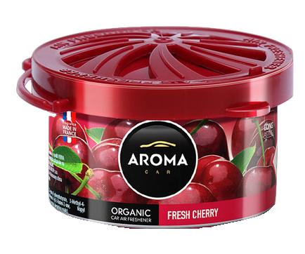 Odorizant Auto Organic MTM Aroma Car, Tip Conservă, Aromă Cireșe Proaspete, MTM92120