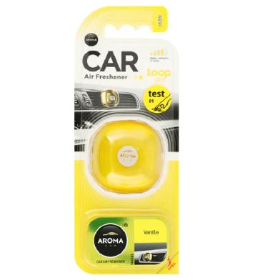 Odorizant Auto pentru Ventilație MTM Aroma Car Loop - Parfum de Vanilie, Cod 92599