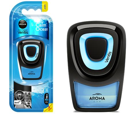 Odorizant auto pentru ventilație - MTM Aroma Car Ventis, Parfum Ocean Calm (Cod: 92914)