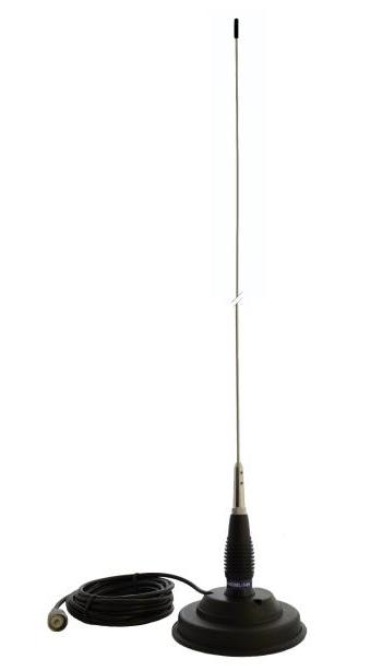 Antena CB PNI ML160 de 155 cm cu bază magnetică de 145 mm inclusă