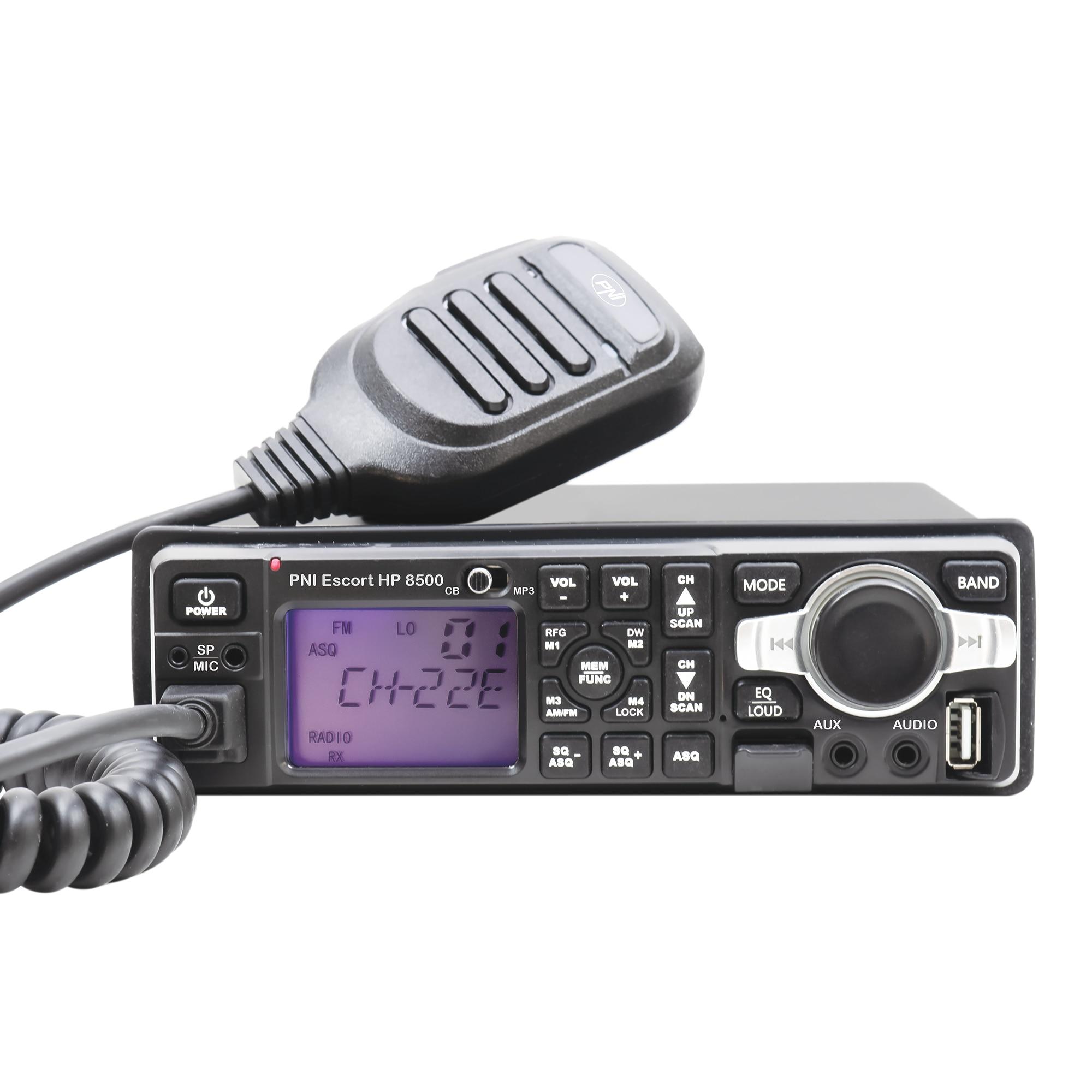 Stație Radio CB și MP3 Player PNI Escort HP 8500 ASQ