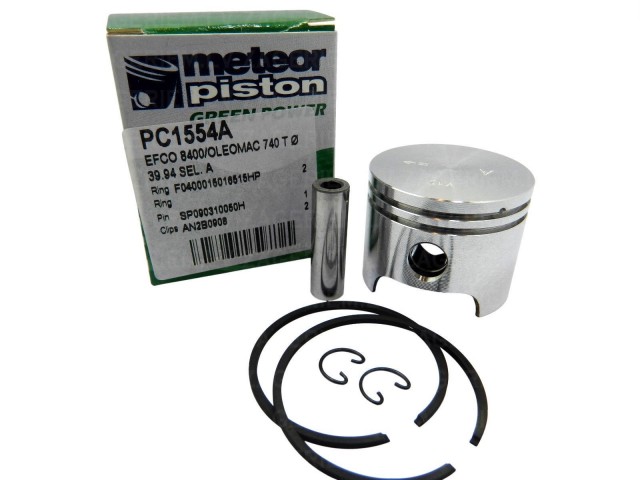 Piston complet drujbă Oleo-Mac 740, Efco 8400 Ø 40 mm Meteor
