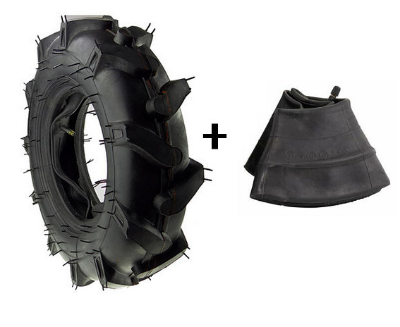 Anvelopă și cameră pentru roată motocultor 5.00 x 10
