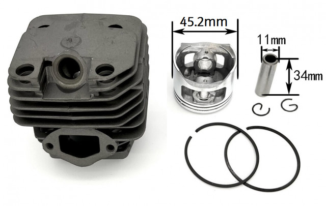 Cilindru drujbă chinezească Farmertec 5800 Ø 45,2 mm