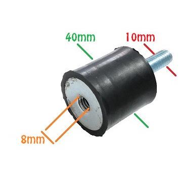 Amortizor universal pentru generator și motopompă (șurub-piulită) 10 mm