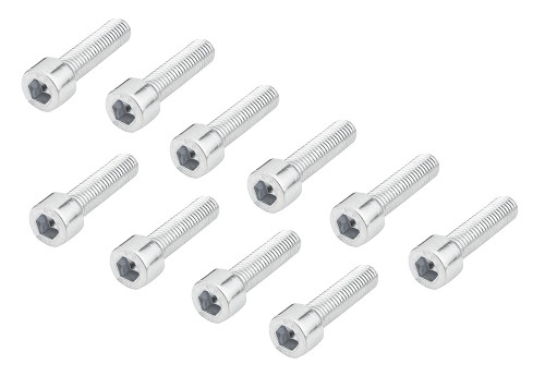 Set de 10 șuruburi cilindrice pentru drujbă chinezească (5 x 25mm)