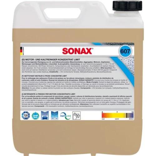 Soluție de curățare motor SONAX Engine Cold Cleaner, fără fosfați, 10 litri, cod 607600