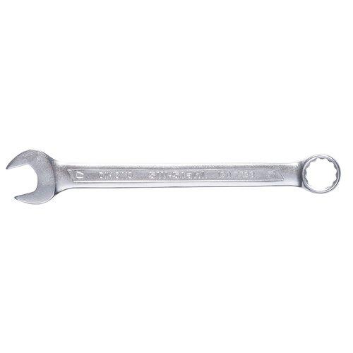 Cheie combinată SW-Stahl PRO DRIVE, inelară și fixă, 9 mm, 130 mm lungime, oțel crom vanadiu, finisaj mat satinat