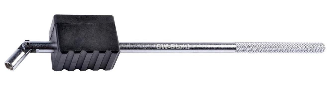 Instrument pentru montarea valvelor anvelopelor SW-Stahl SW02117L, cu mâner parțial acoperit cu plastic, lungime de 300 mm