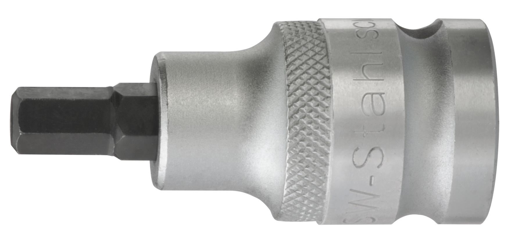 Bit pentru șurubelniță, hexagonal 1/2", dimensiuni 7 x 53 mm