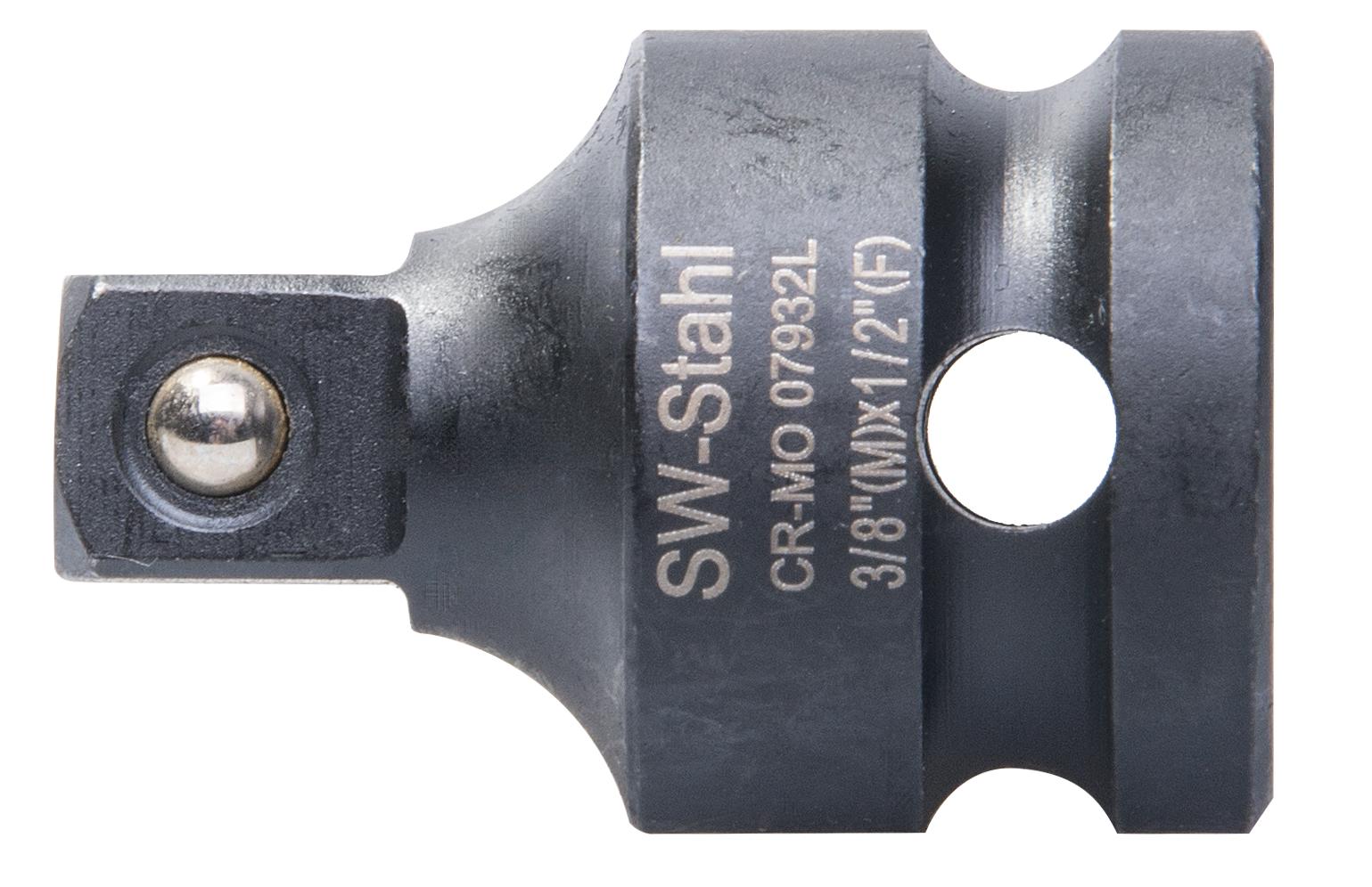Adaptor de reducere a impactului, 1/2" (12,5 mm) interior la 3/8" (10 mm) exterior