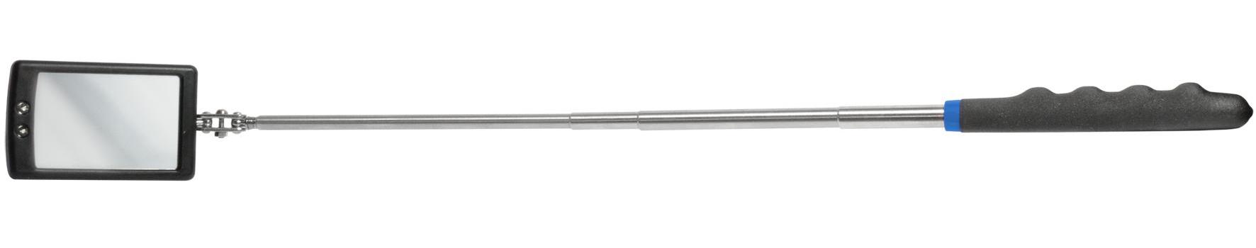 Oglindă extensibilă cu LED-uri pentru machiaj și îngrijire personală