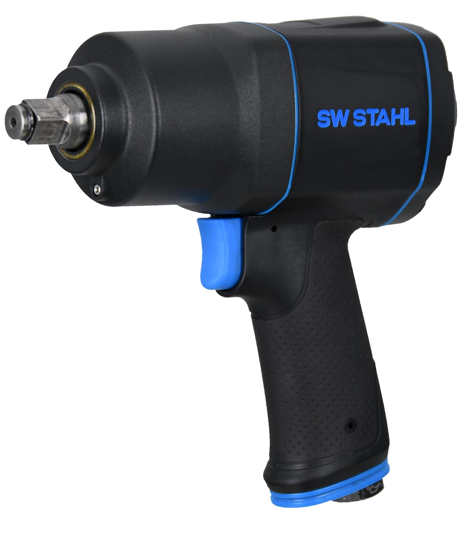 Cheie de impact pneumatică, 1/2", cu forță de 1.800 Nm