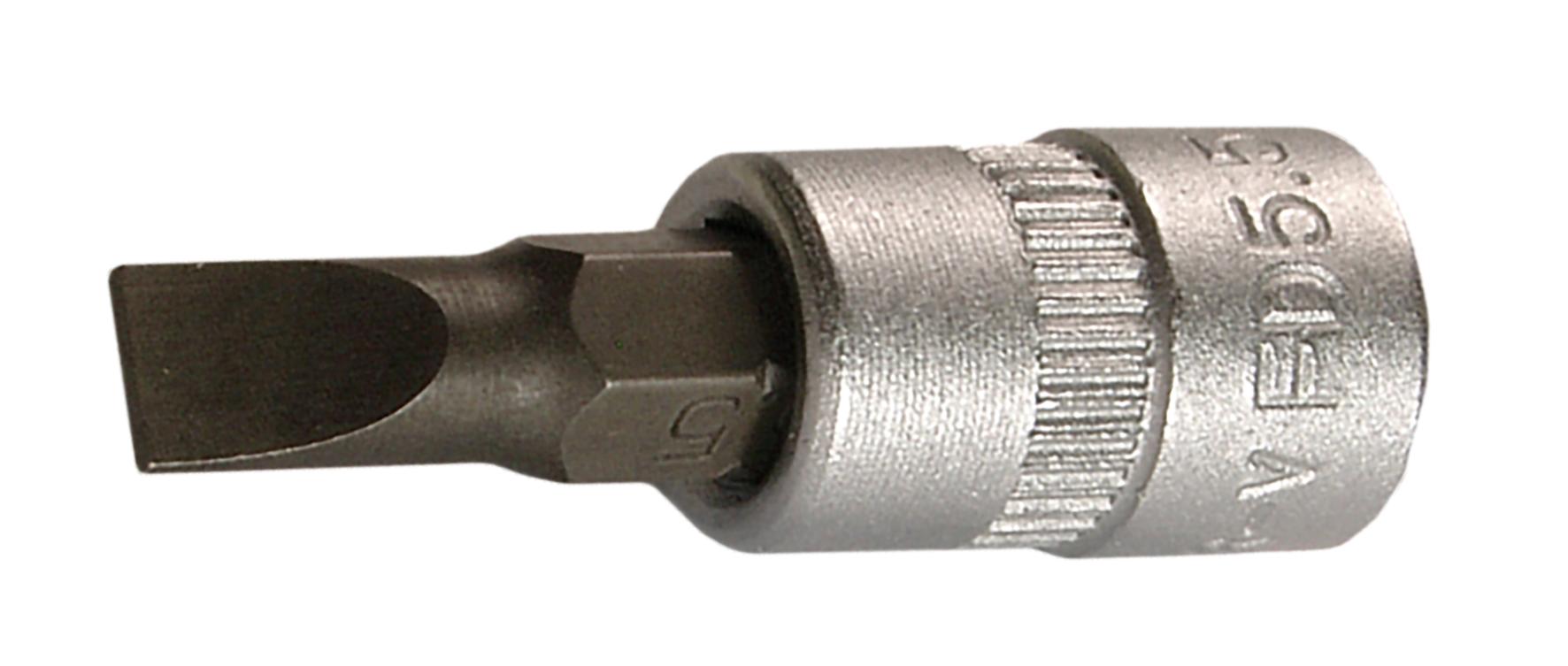 Bit de șurubelniță crestat, 1/4", 5,5 mm