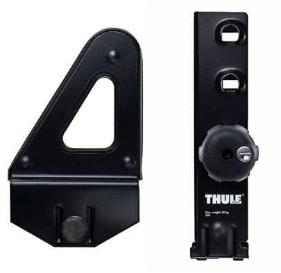Sistem de transport și blocare pentru scară THULE 548000, compatibil cu bare transversale pătrate Thule, capacitate maximă de 3 scări