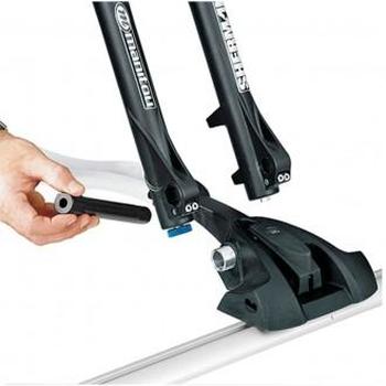 Adaptor de prindere pentru furcă THULE 561101, 15 x 100 mm, negru, compatibil cu sistemele de transport biciclete Thule