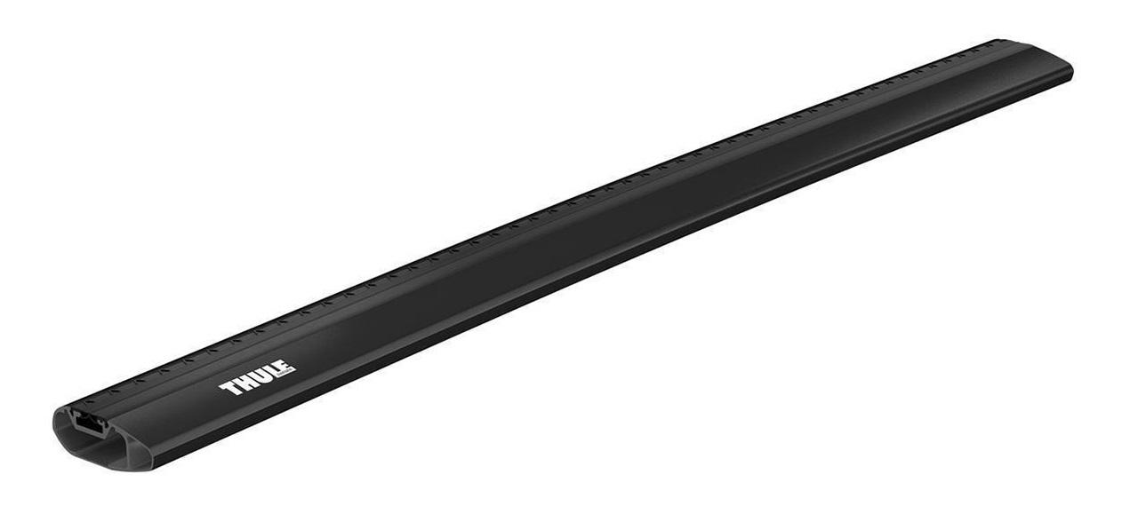Bară transversală din aluminiu THULE Wingbar Edge 1130, negru, 113 cm, profil aerodinamic, capacitate de încărcare 75 kg