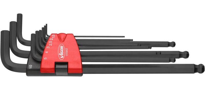 Set de 9 șurubelnițe unghiulare VIGOR V4942