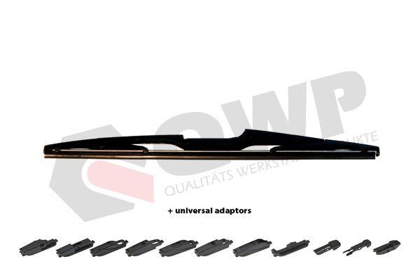 Lamela ștergător QWP WBU039B, 380 mm - Lame pentru ștergătoare auto