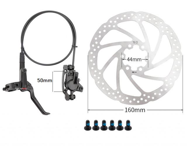 Frână hidraulică față bicicletă (80 cm)