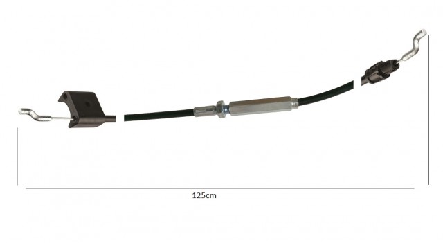 Cablu cu întinzător pentru motocultor/mașină de tuns gazonul 125cm